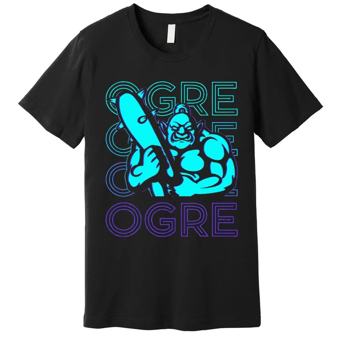 Ogre Retro Premium T-Shirt