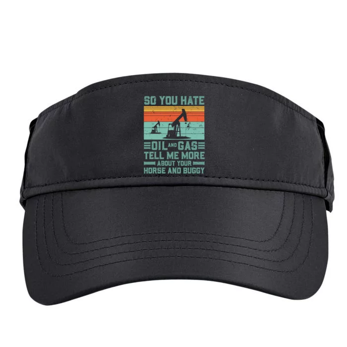 Oil Rig Oil Field Worker Gifts Adult Drive Performance Visor