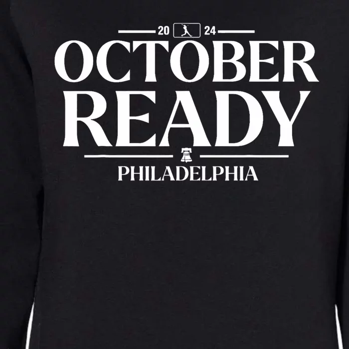 October Ready Philadelphia Womens California Wash Sweatshirt