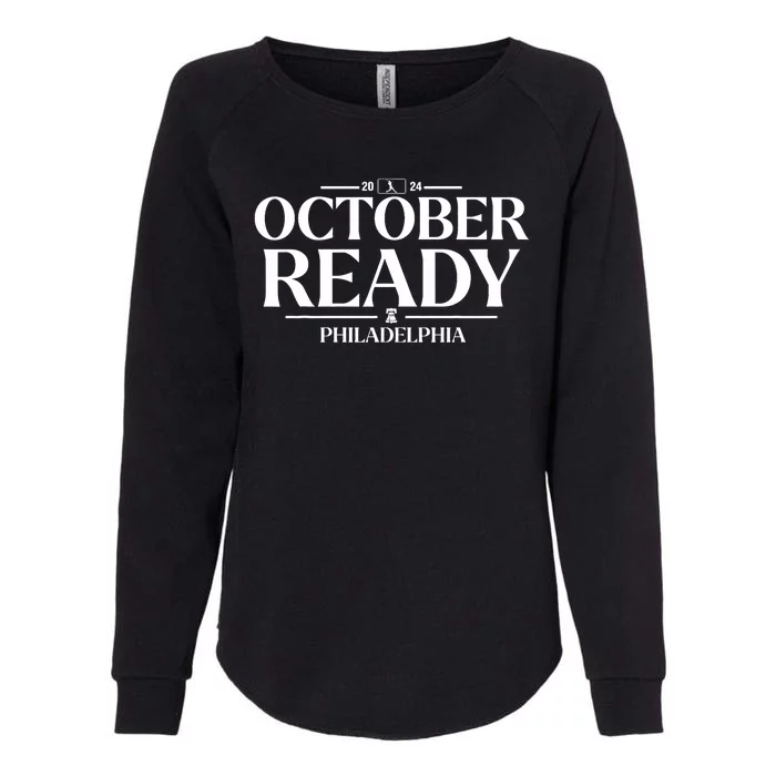 October Ready Philadelphia Womens California Wash Sweatshirt