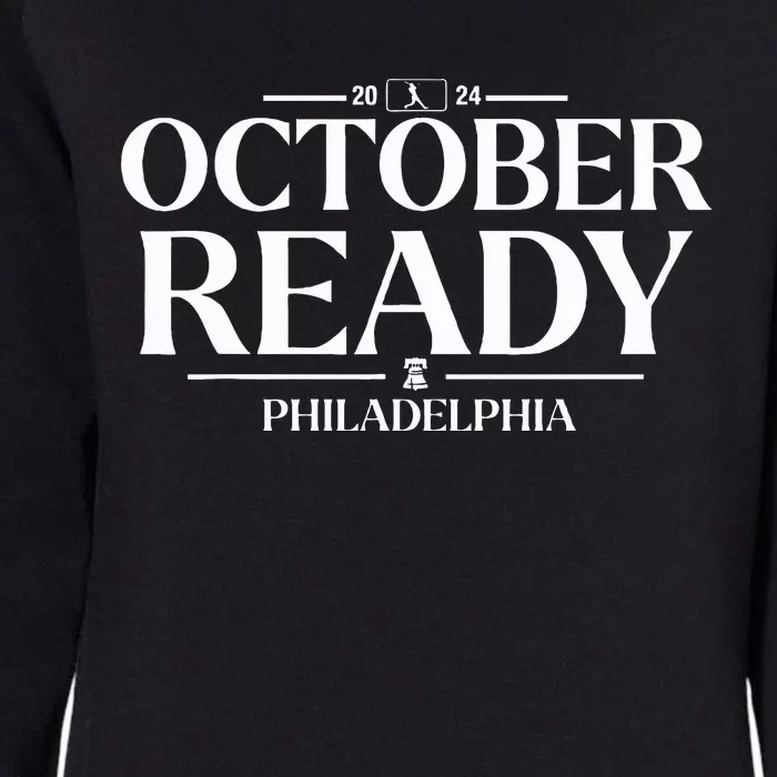 October Ready Philadelphia Womens California Wash Sweatshirt