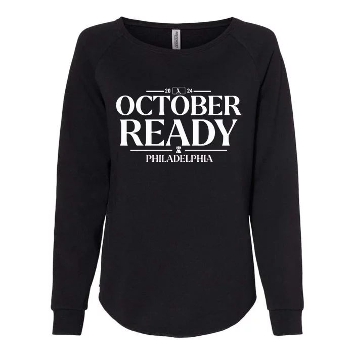 October Ready Philadelphia Womens California Wash Sweatshirt