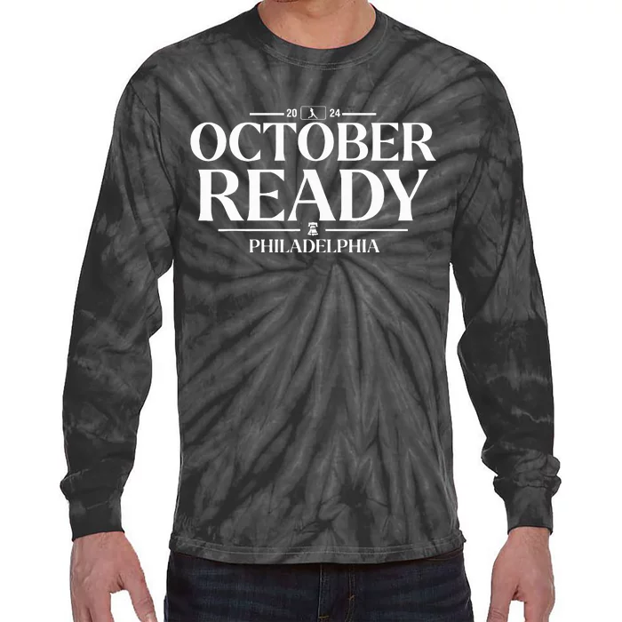 October Ready Philadelphia Tie-Dye Long Sleeve Shirt