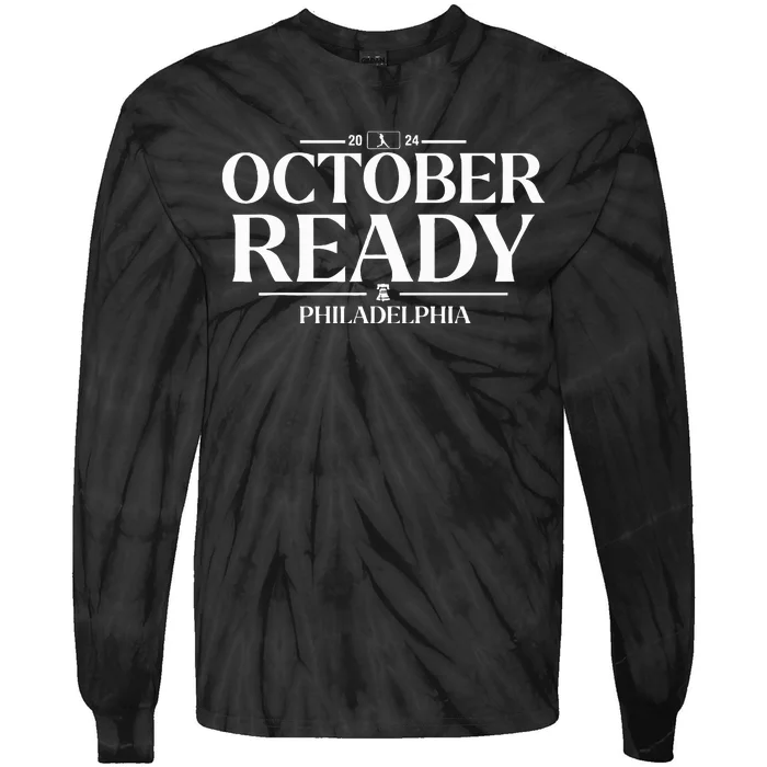 October Ready Philadelphia Tie-Dye Long Sleeve Shirt