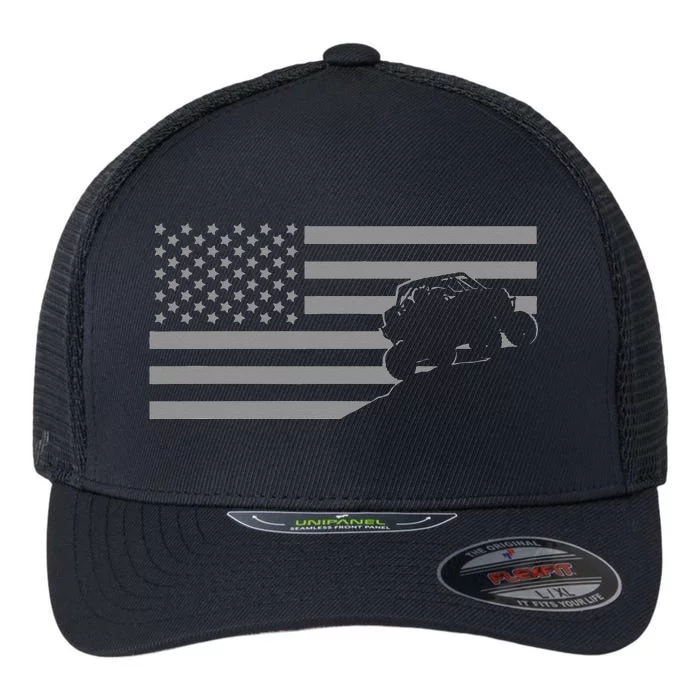 Off Roading QUAD ATV Apparel Off Road QUAD ATV Flexfit Unipanel Trucker Cap