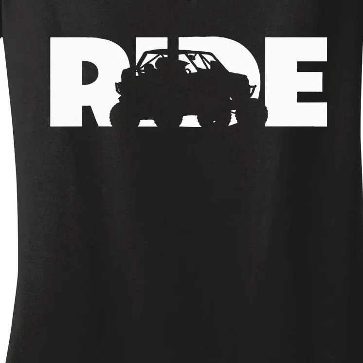 Off Road Quad ATV Apparel Off Road Quad ATV Women's V-Neck T-Shirt