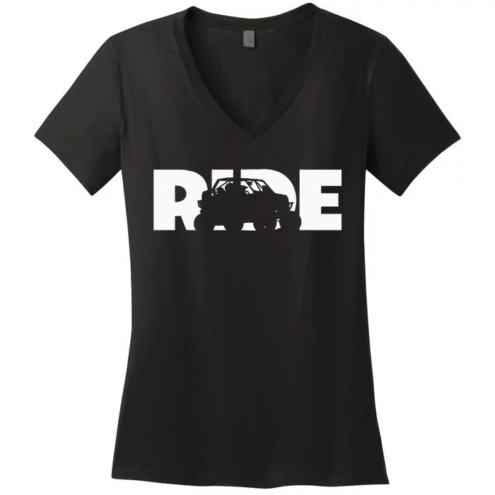 Off Road Quad ATV Apparel Off Road Quad ATV Women's V-Neck T-Shirt