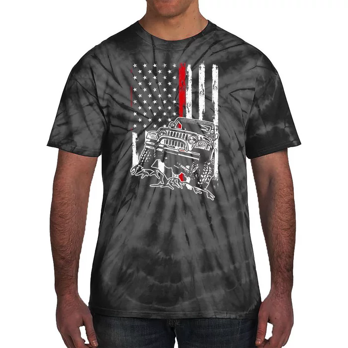 Off Roading Quad Atv Apparel Off Road Quad Atv Tie-Dye T-Shirt