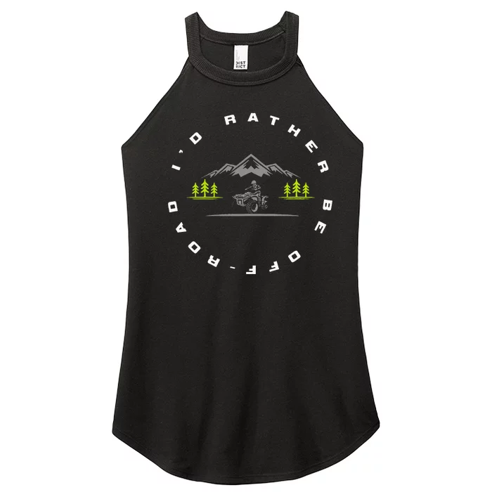 Off Road Quad ATV Apparel Off Road Quad ATV Women’s Perfect Tri Rocker Tank