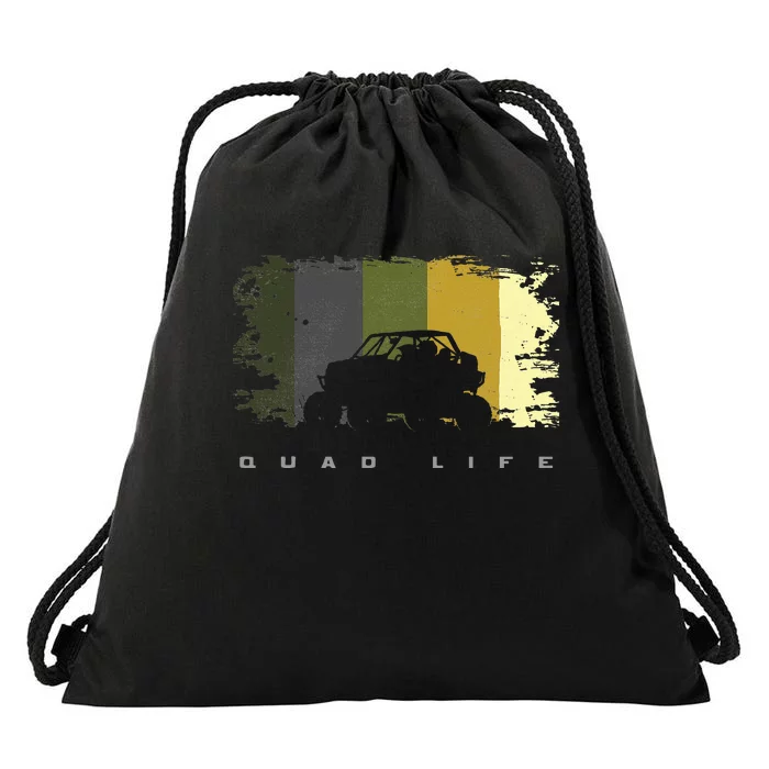 Off Road Quad Atv Apparel Off Road Quad Atv Drawstring Bag