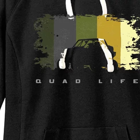 Off Road Quad Atv Apparel Off Road Quad Atv Women's Fleece Hoodie