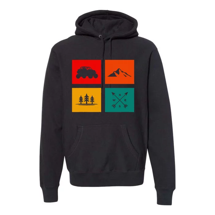 Off Road Quad Atv Apparel Off Road Quad Atv Premium Hoodie