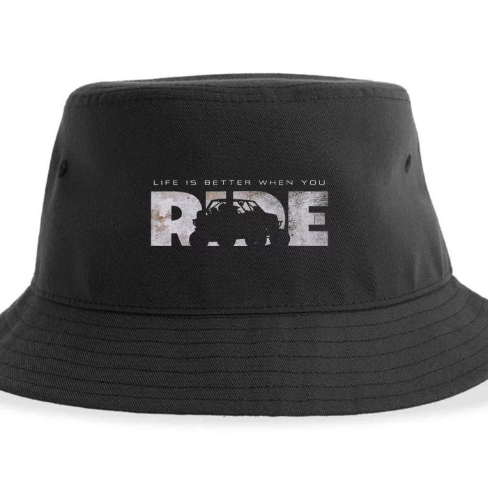 Off Road Quad ATV Apparel Off Road Quad ATV Sustainable Bucket Hat