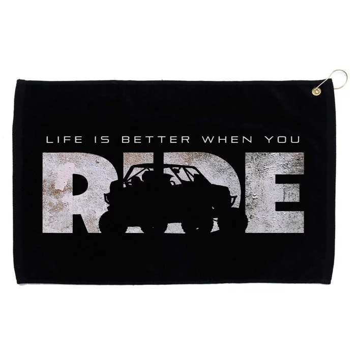 Off Road Quad ATV Apparel Off Road Quad ATV Grommeted Golf Towel