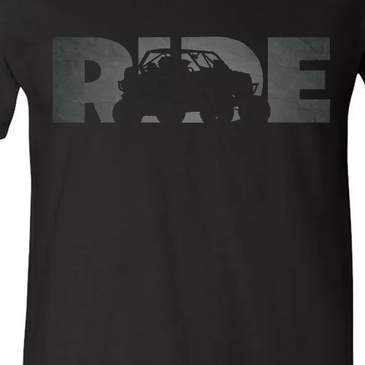 Off Road Quad Atv Off Road Quad Atv V-Neck T-Shirt