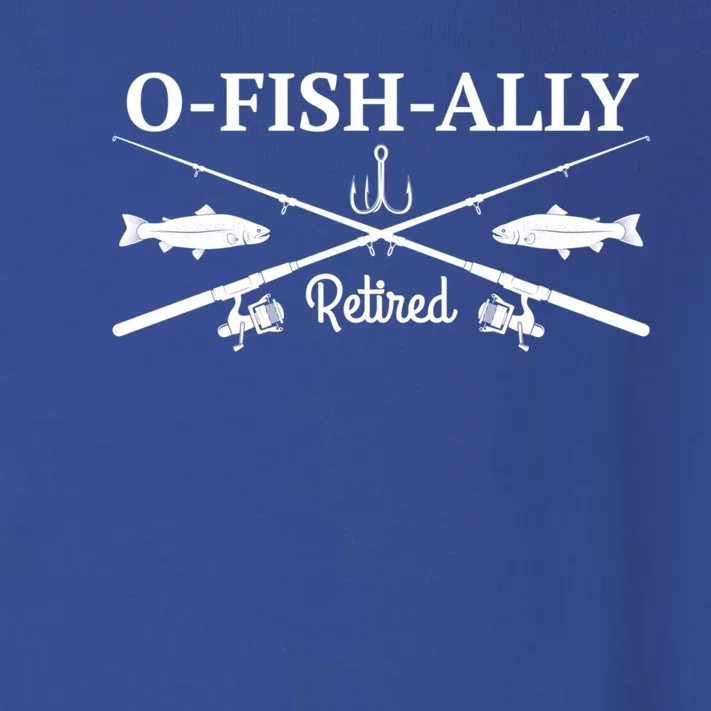 Ofishally Retired Retiret Fishing Funny Gift Toddler Long Sleeve Shirt