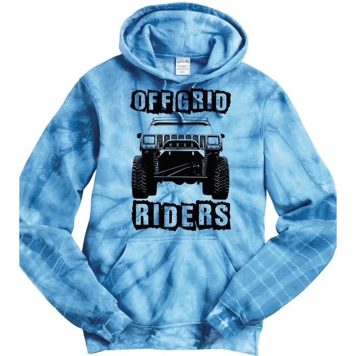 Off Road Rock Crawling Xj Tie Dye Hoodie