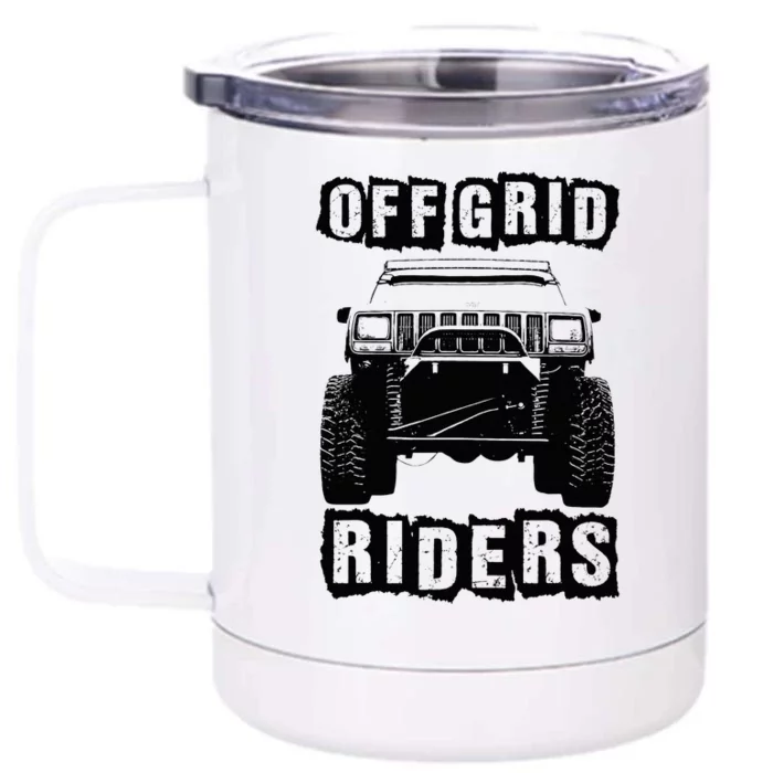 Off Road Rock Crawling Xj Front & Back 12oz Stainless Steel Tumbler Cup