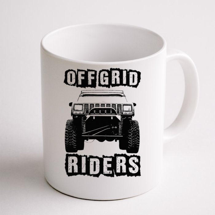 Off Road Rock Crawling Xj Front & Back Coffee Mug