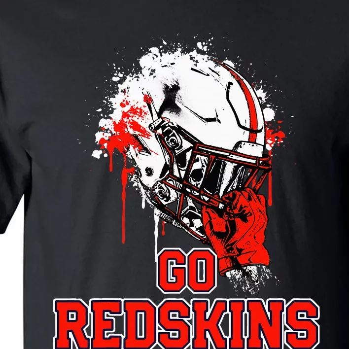 Oneonta Redskins Rising Helmet Go! Tall T-Shirt