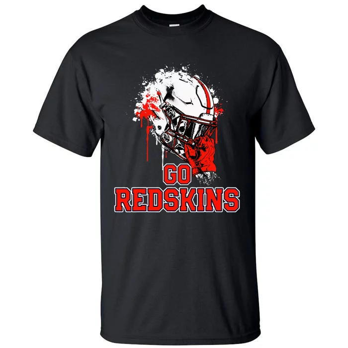 Oneonta Redskins Rising Helmet Go! Tall T-Shirt