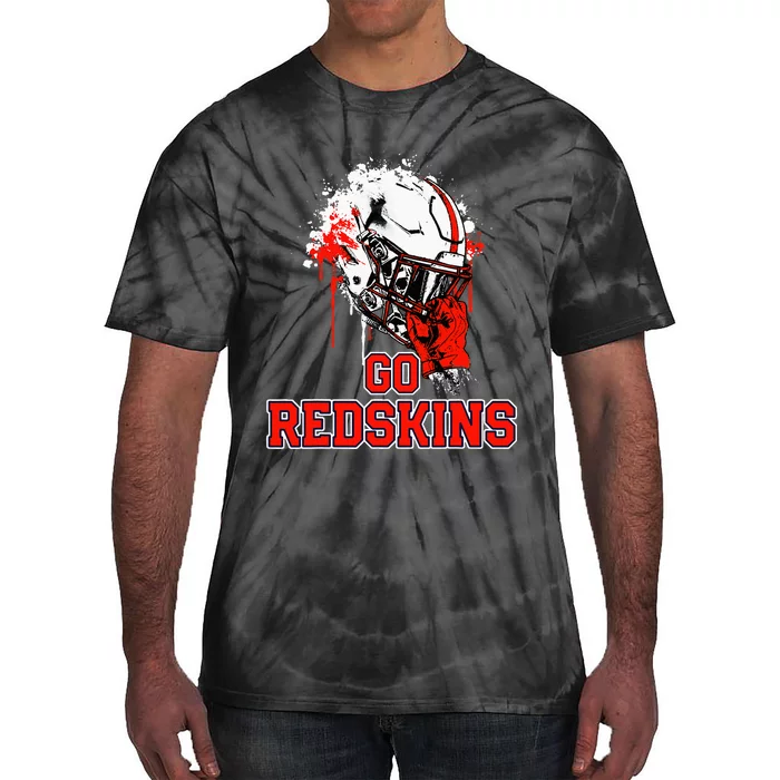 Oneonta Redskins Rising Helmet Go! Tie-Dye T-Shirt