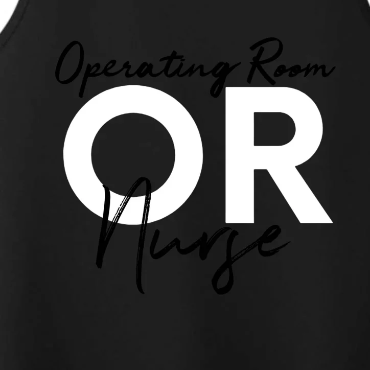 Operating Room Registered Nurse Hospital Rn Staff Gift Performance Tank