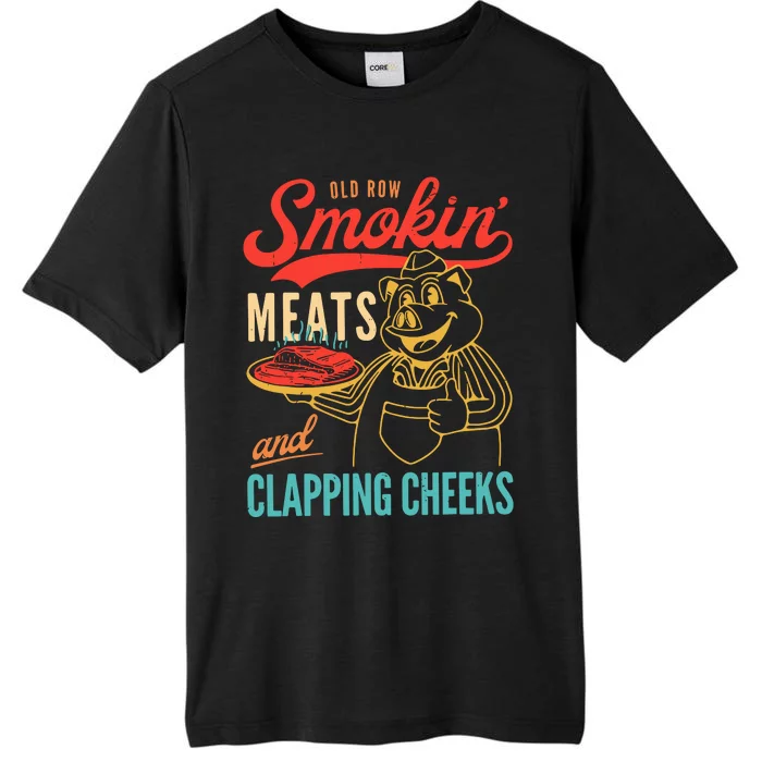 Old Row Smokin Meats And Clapping Cheeks ChromaSoft Performance T-Shirt