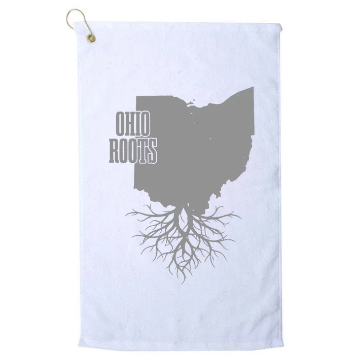 Ohio Roots State Map Usa Patriotic Pride Platinum Collection Golf Towel