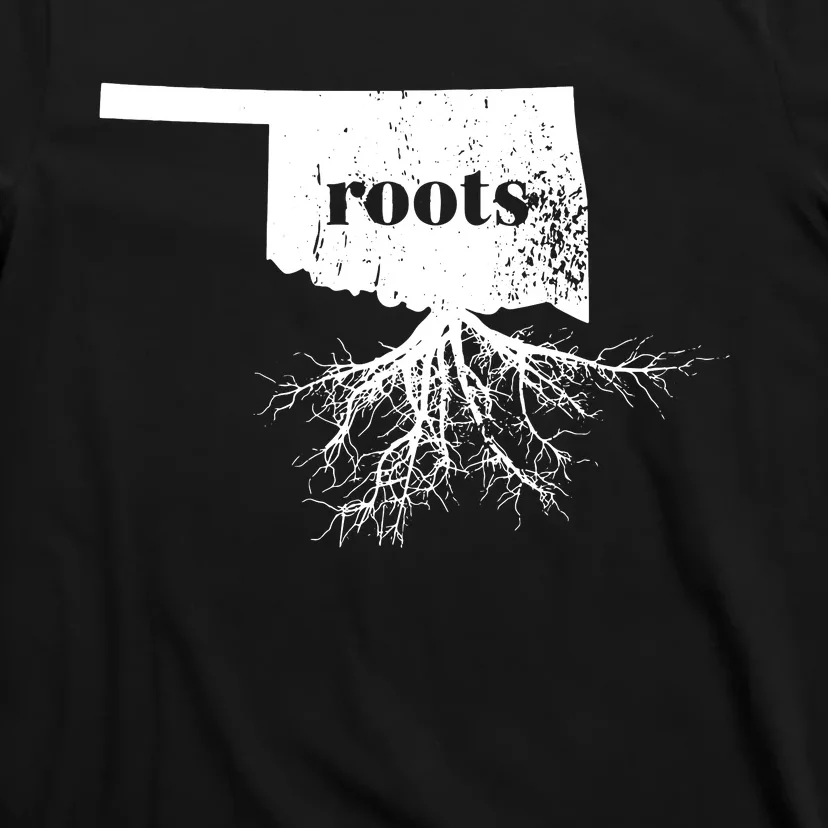 Oklahoma Roots State Map Home Love Gift T-Shirt