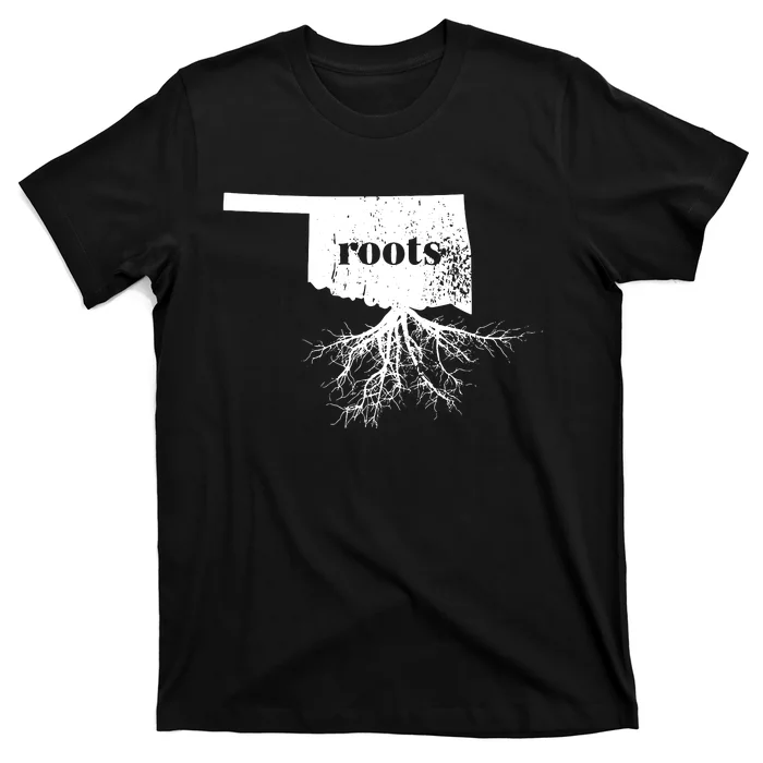 Oklahoma Roots State Map Home Love Gift T-Shirt