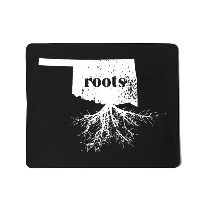 Oklahoma Roots State Map Home Love Gift Mousepad