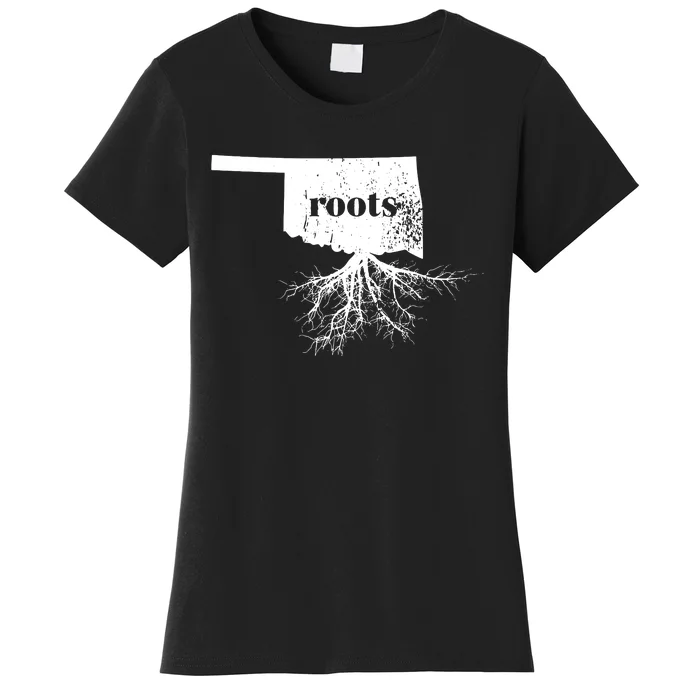 Oklahoma Roots State Map Home Love Gift Women's T-Shirt