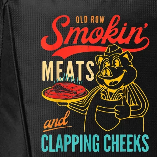 Old Row Smokin Meats And Clapping Cheeks City Backpack