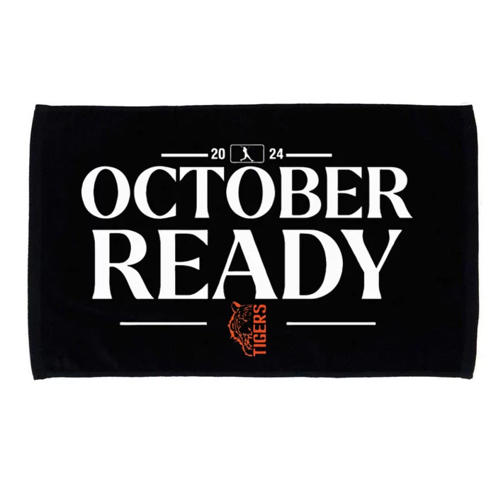 October Ready Tigers Funny For Ready Tiger Microfiber Hand Towel