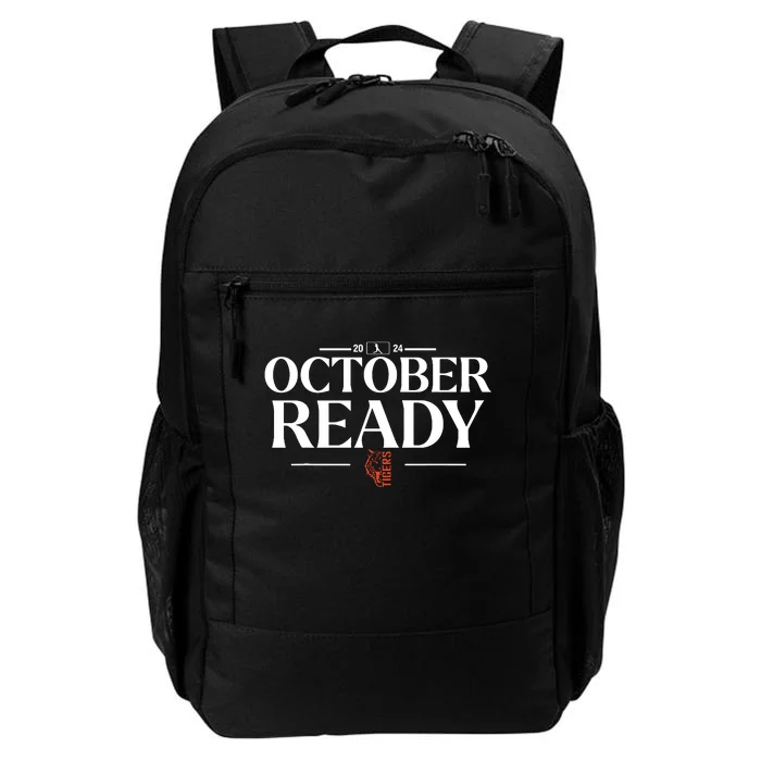 October Ready Tigers Funny For Ready Tiger Daily Commute Backpack