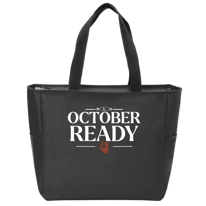 October Ready Tigers Funny For Ready Tiger Zip Tote Bag