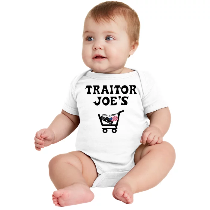 Our Rights Traitor Joe's USA Baby Bodysuit