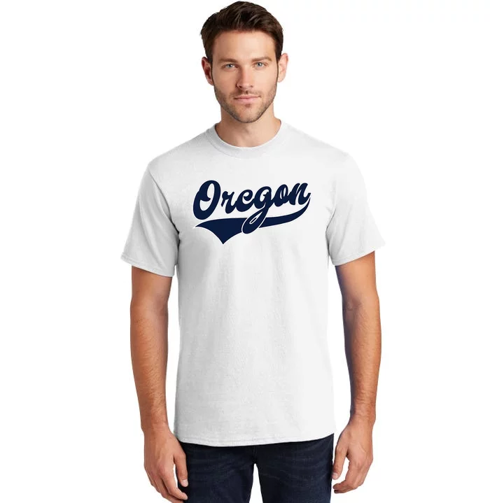 Oregon Retro Throwback Design Classic Tall T-Shirt