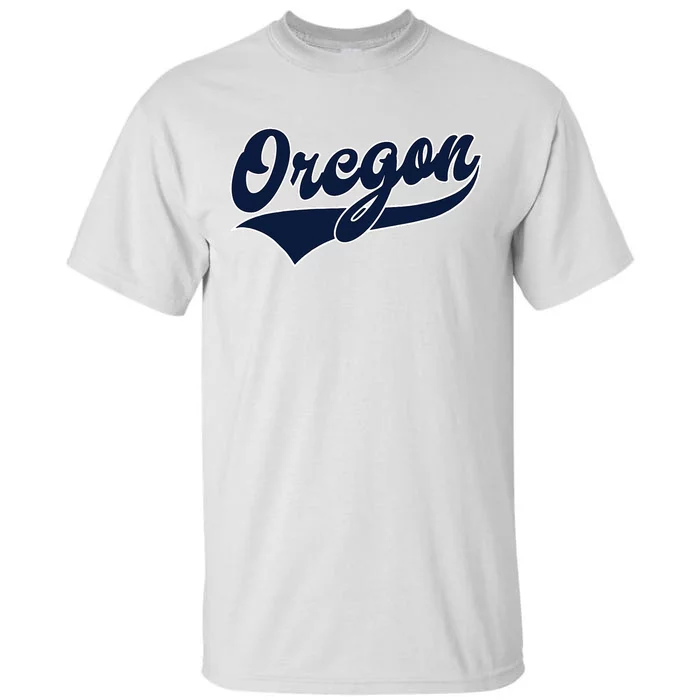 Oregon Retro Throwback Design Classic Tall T-Shirt