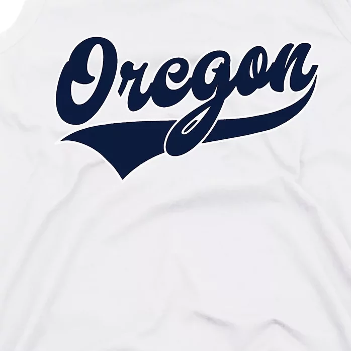 Oregon Retro Throwback Design Classic Tank Top