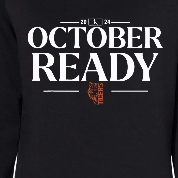 October Ready Tigers Womens California Wash Sweatshirt