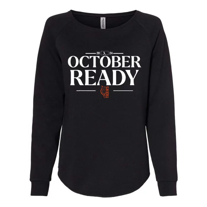 October Ready Tigers Womens California Wash Sweatshirt