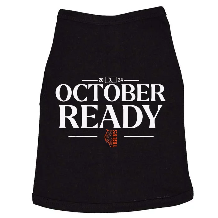 October Ready Tigers Funny For Ready Tiger Doggie Tank