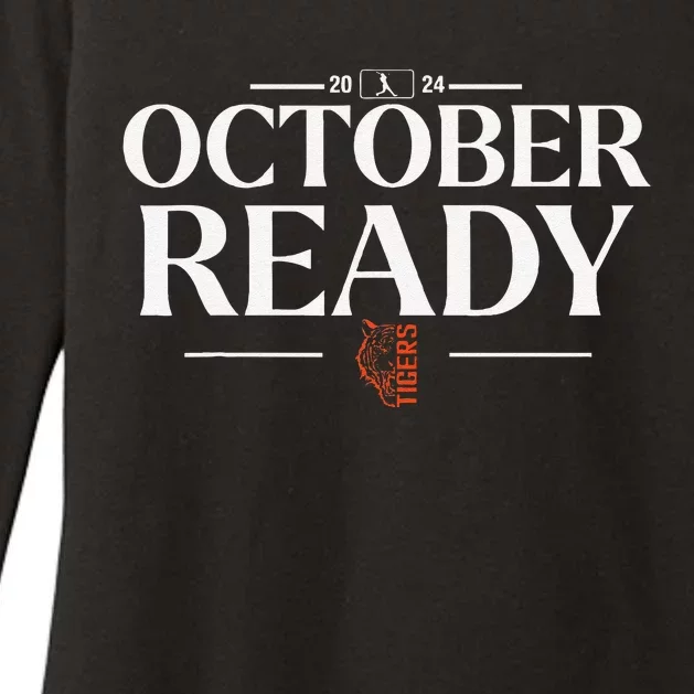 October Ready Tigers Funny For Ready Tiger Womens CVC Long Sleeve Shirt