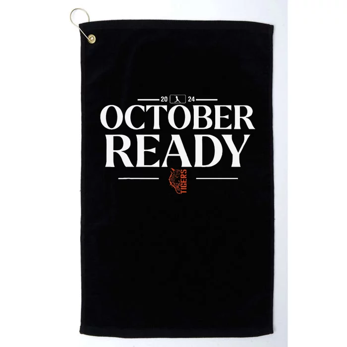 October Ready Tigers Funny For Ready Tiger Platinum Collection Golf Towel