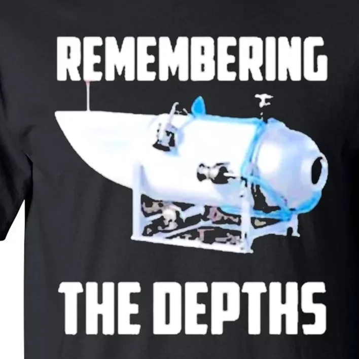 Oceangate Remembering The Depths Tall T-Shirt