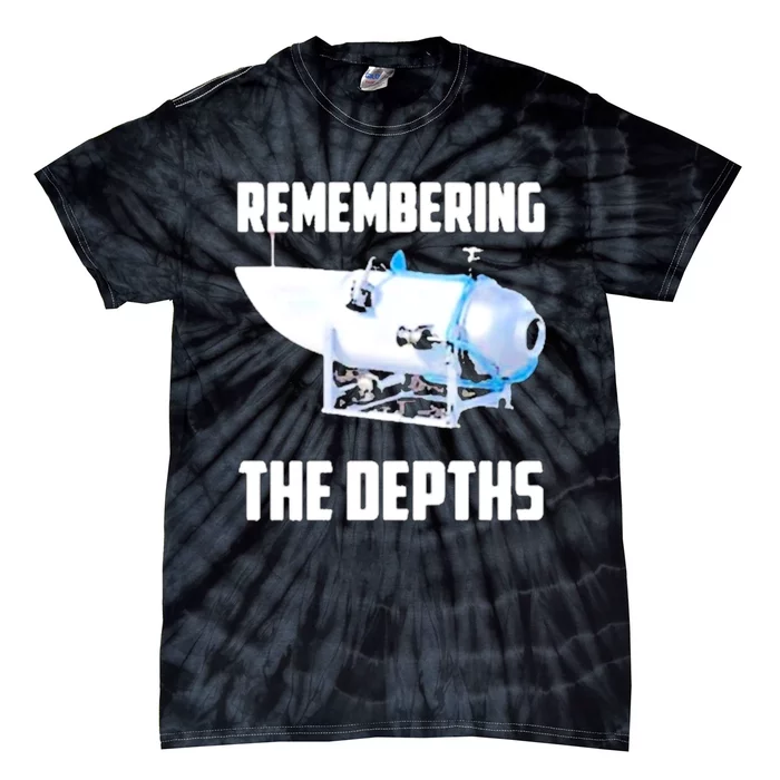 Oceangate Remembering The Depths Tie-Dye T-Shirt