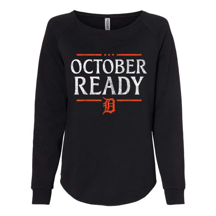 October Ready Tiger Baseball Gifts For M.E.N W.O.M.E.N Womens California Wash Sweatshirt