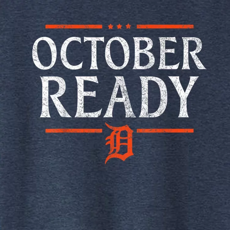 October Ready Tiger Baseball Gifts For M.E.N W.O.M.E.N Women's Crop Top Tee